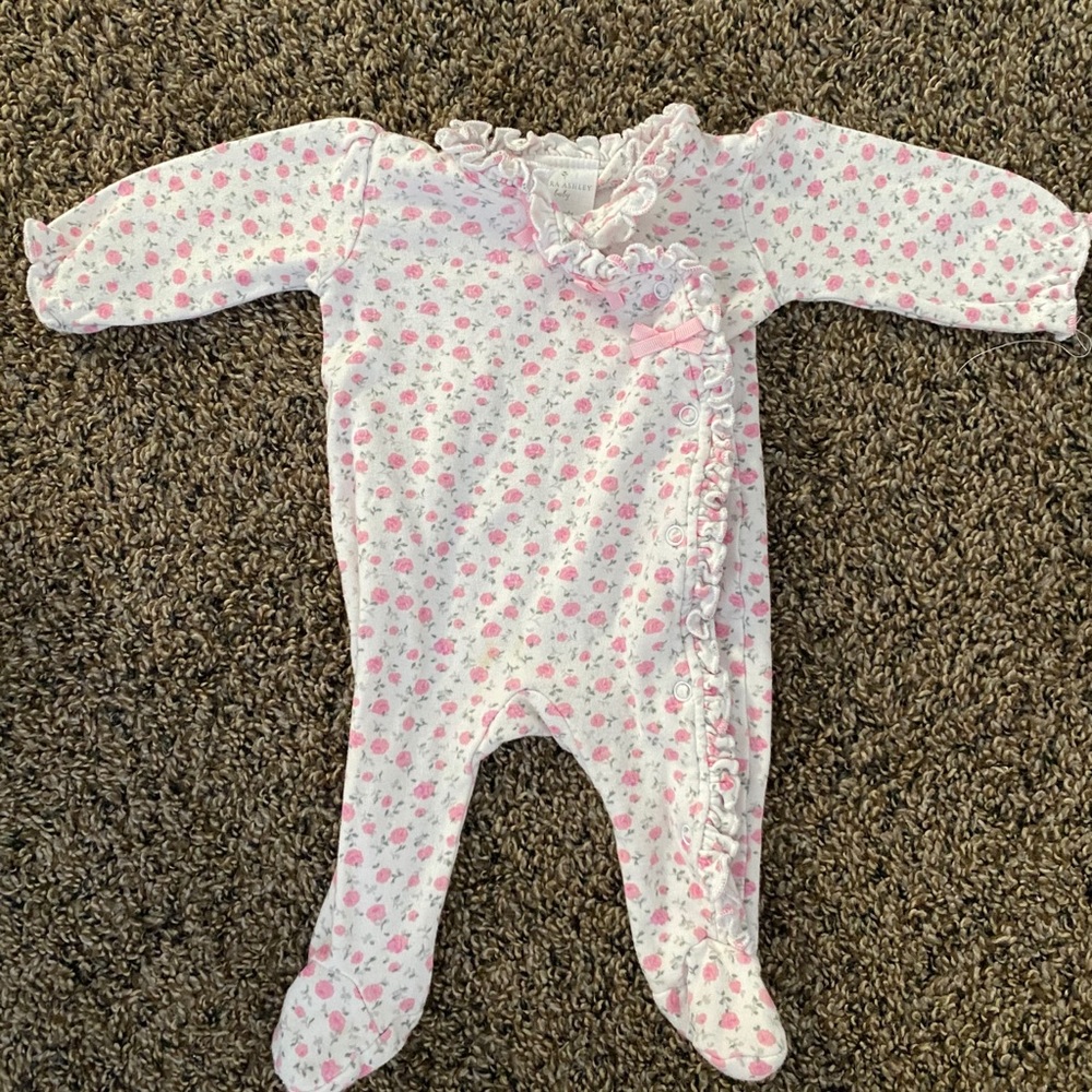Laura Ashley Baby Footed One Piece/Pajama
